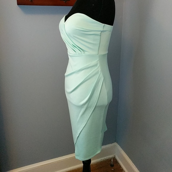 Mint sweetheart strapless dress - Picture 5 of 7